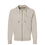 Barton House Lightweight Loopback Terry Full-Zip Hooded Sweatshirt
