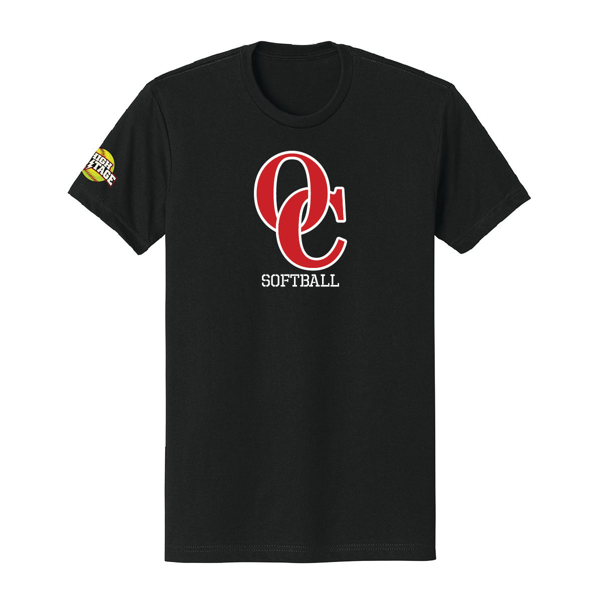 OC Softball High Voltage Player T-Shirt