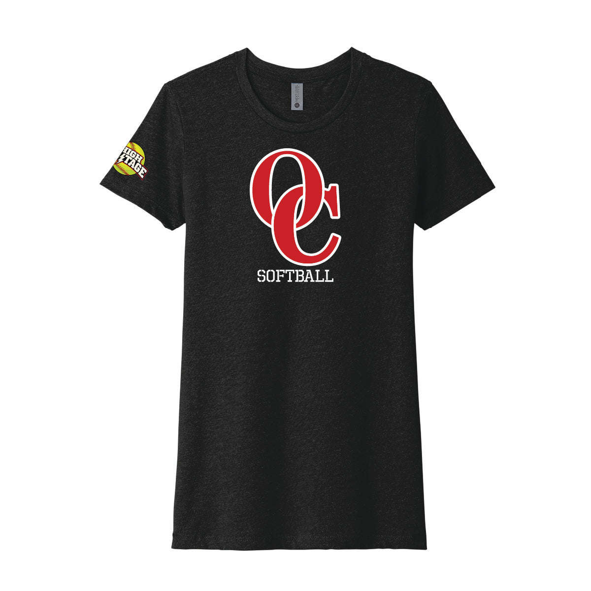 OC Softball Women's High Voltage Player T-Shirt