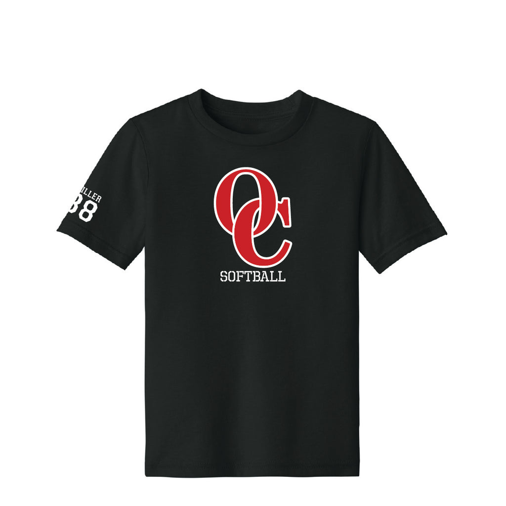 OC Softball Kids High Voltage Team T-Shirt