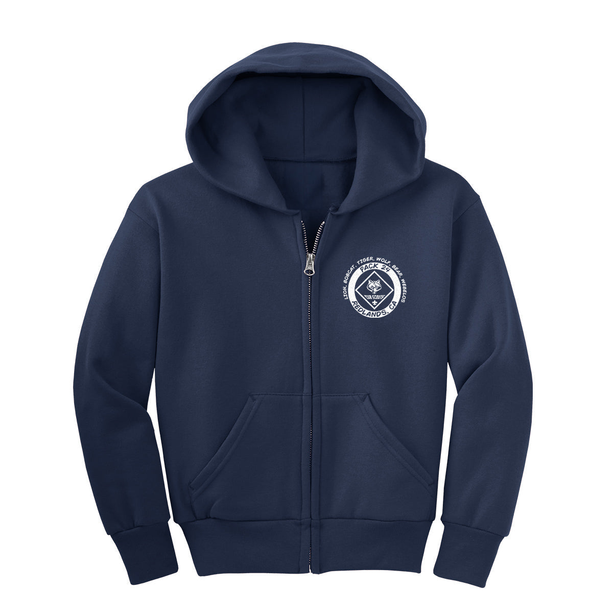 Scouting America Pack 24 Youth Zip Hoodie