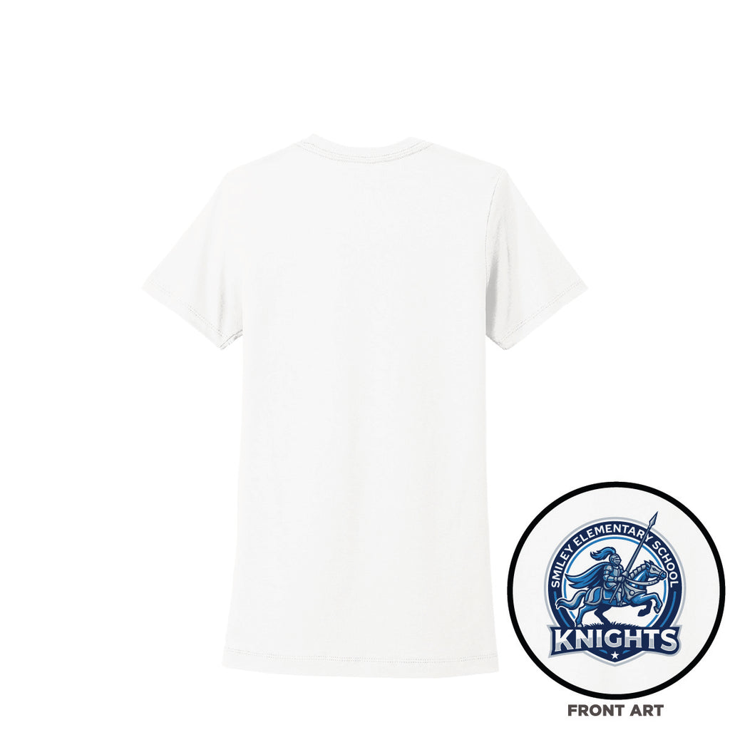 Smiley Elementary Youth Girls' Cotton T-Shirt