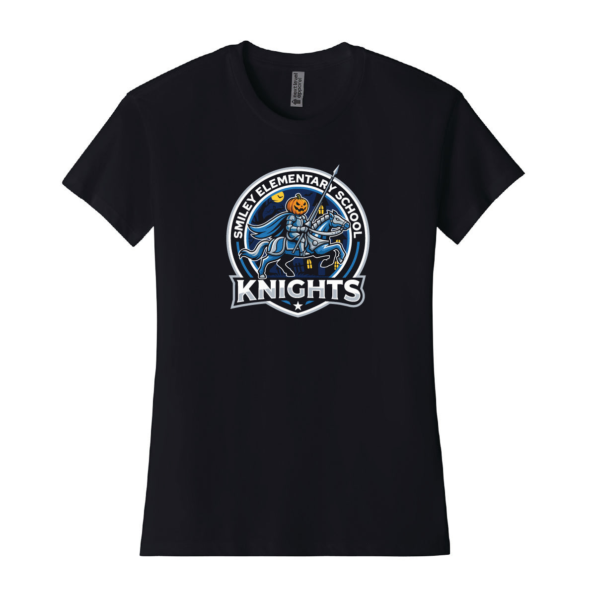 Smiley Elementary Women's Pumpkin Knight T-Shirt