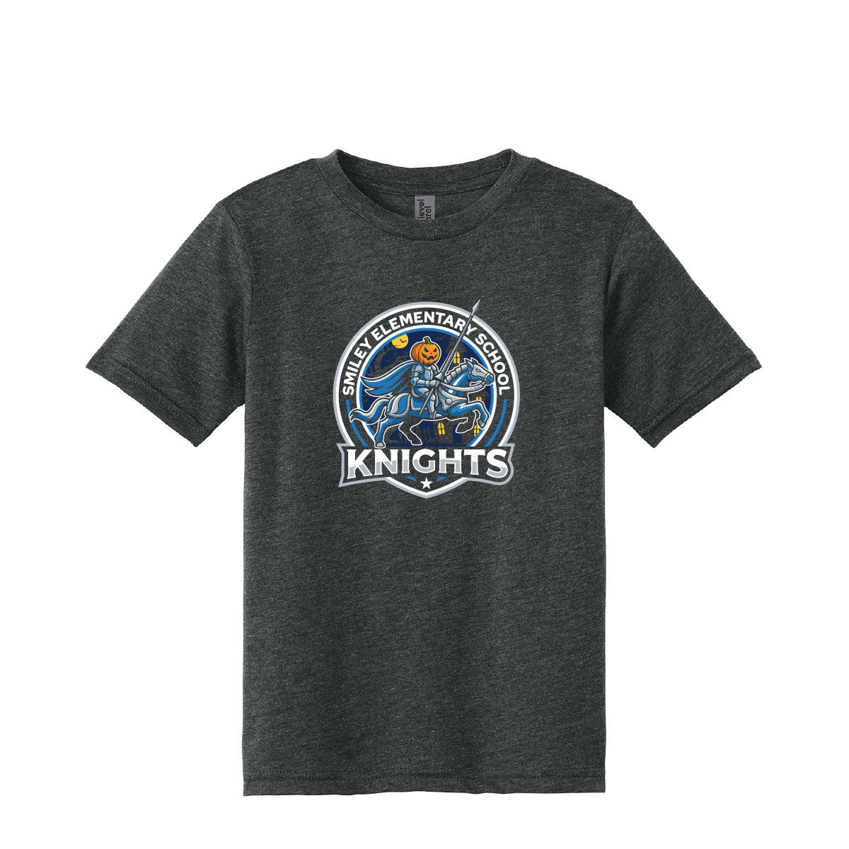 Smiley Elementary Kids Pumpkin Knight T-Shirt