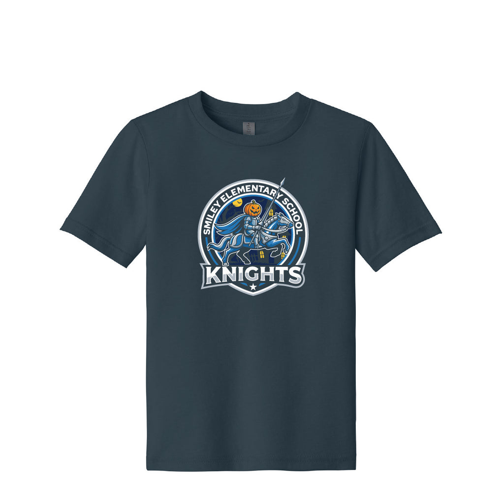Smiley Elementary Kids Pumpkin Knight T-Shirt