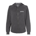 Smiley Elementary Women's California Wave Wash Full-Zip Hoodie