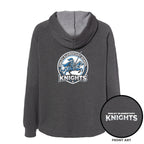 Smiley Elementary Women's California Wave Wash Full-Zip Hoodie