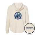 Smiley Elementary Women's California Wave Wash Full-Zip Hoodie