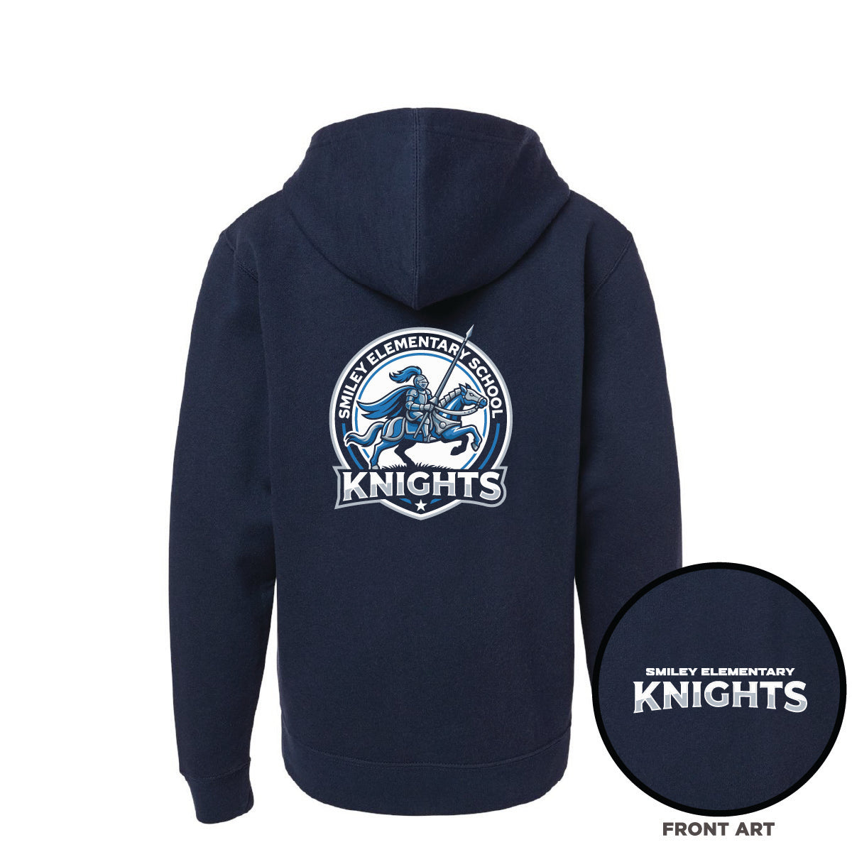 Smiley Elementary Youth Full-Zip Hoodie