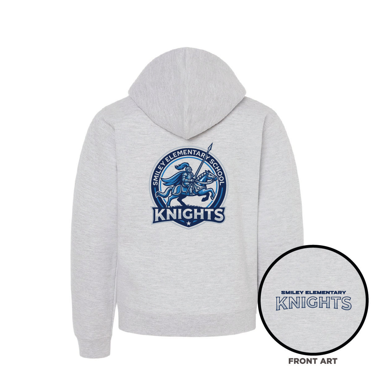 Smiley Elementary Youth Full-Zip Hoodie